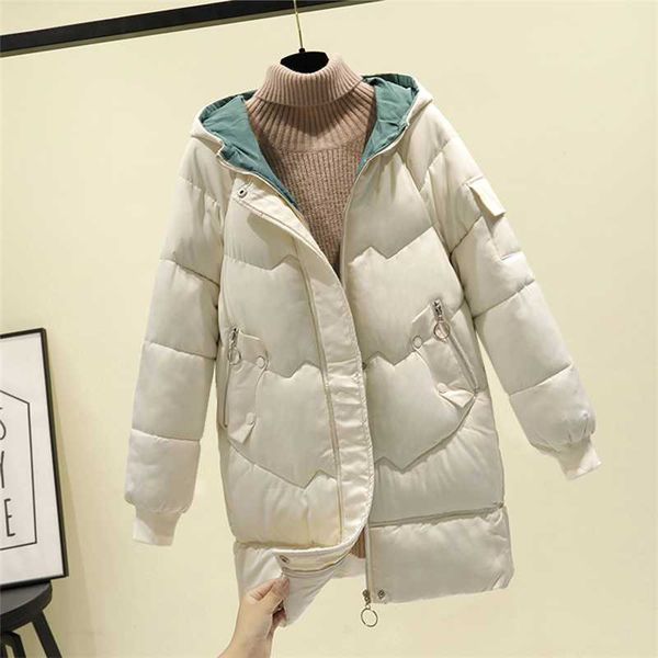 mid-length cotton jacket women 2019 winter fashion new loose hooded zipper long-sleeved warm cotton coat tide h00965, Black
mid-length cotton jacket women 2019 winter fashion new loose hooded zipper long-sleeved warm cotton coat tide h00965, Black