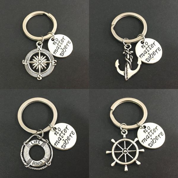 древнего серебро anchor компас rudder спасательный no matter где письмо keychain ювелирных друзья дружба учитель classmate выпускные подарки, Slivery;golden
древнего серебро anchor компас rudder спасательный no matter где письмо keychain ювелирных друзья дружба учитель classmate выпускные подарки, Slivery;golden