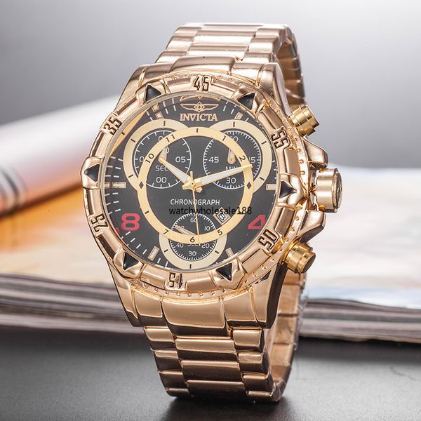 big dial invicta working chronograph luxury watch men watch brand silicone tape quartz wrist watch cfo r men gift relojes 8, Slivery;brown
big dial invicta working chronograph luxury watch men watch brand silicone tape quartz wrist watch cfo r men gift relojes 8, Slivery;brown