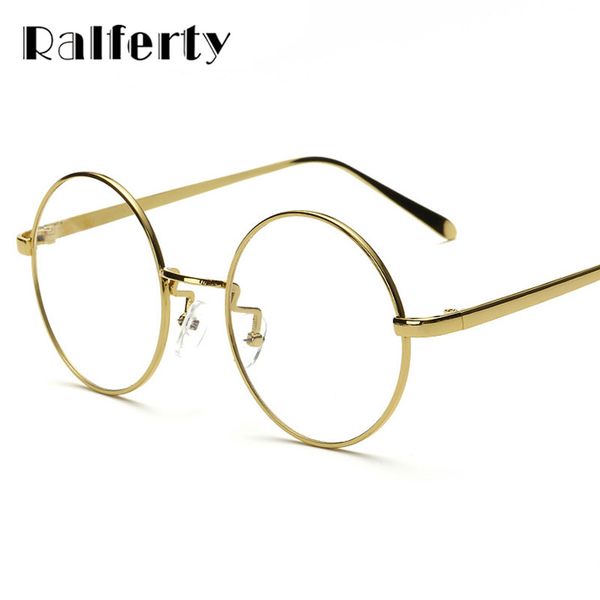 ralferty oversized korean round glasses frame clear lens women men retro gold eyeglass optic frame eyewear vintage spectacles, Silver
ralferty oversized korean round glasses frame clear lens women men retro gold eyeglass optic frame eyewear vintage spectacles, Silver