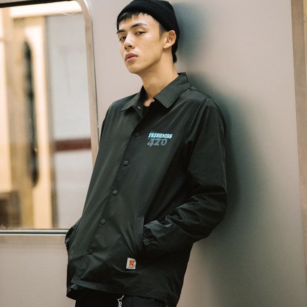 fall/winter shirt trend hip-hop loose men's hip-hop casual ins handsome loose version single-breasted long sleeve lapel shirt, White;black
fall/winter shirt trend hip-hop loose men's hip-hop casual ins handsome loose version single-breasted long sleeve lapel shirt, White;black