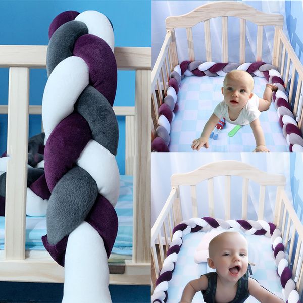 baby bed bumper 2m long knotted braided newborn cot crib fencing pad protection knot bumpers bedding infant decor 2m
baby bed bumper 2m long knotted braided newborn cot crib fencing pad protection knot bumpers bedding infant decor 2m