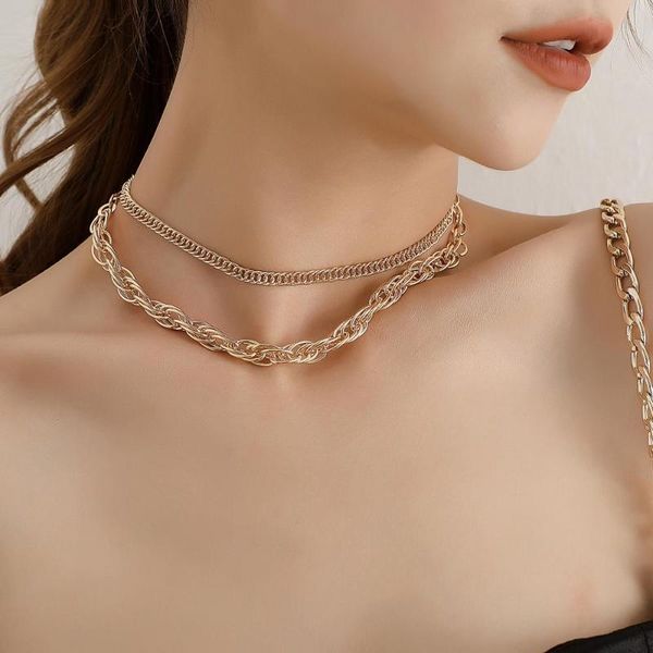 punk gothic коренастый choker ожерелье collares себе hip hop rock long chain ожерелье женщины мужчины steampunk jewelry, Golden;silver
punk gothic коренастый choker ожерелье collares себе hip hop rock long chain ожерелье женщины мужчины steampunk jewelry, Golden;silver
