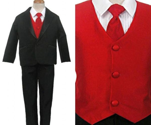 new solid color fashion boy suit three-piece suit (jacket + pants + vest) children's dance party formal dress, Black
new solid color fashion boy suit three-piece suit (jacket + pants + vest) children's dance party formal dress, Black