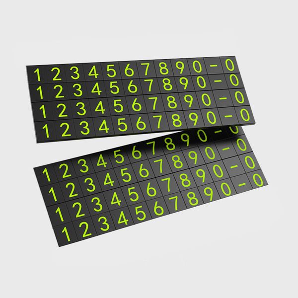 ночник магнитные присоски с номерами размещена временная остановка знак лавирования временного магнитного диска с цифрами customizabl