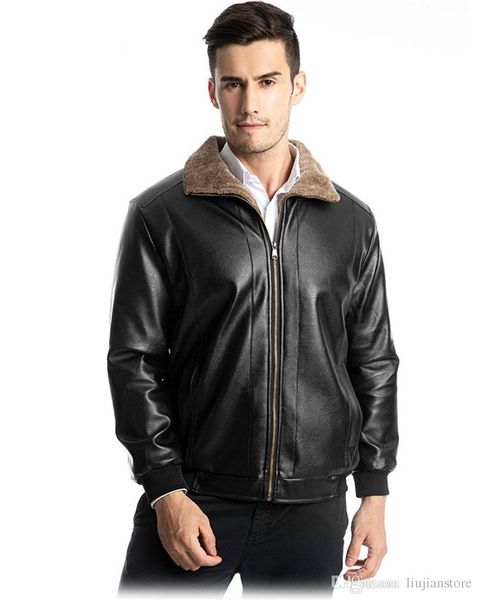 winter mens pu конструктора мужская мода пальто твердая искусственной кожи вскользь тонкий отворотом шеи верхняя одежда с молнией, Black
winter mens pu конструктора мужская мода пальто твердая искусственной кожи вскользь тонкий отворотом шеи верхняя одежда с молнией, Black