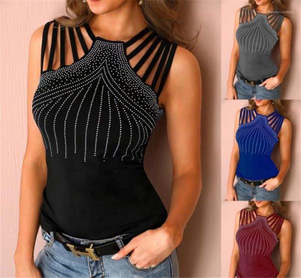 tshirts ribbon design sleeveless fashion drilling new casual women designer clothing women summer clothes, White
tshirts ribbon design sleeveless fashion drilling new casual women designer clothing women summer clothes, White