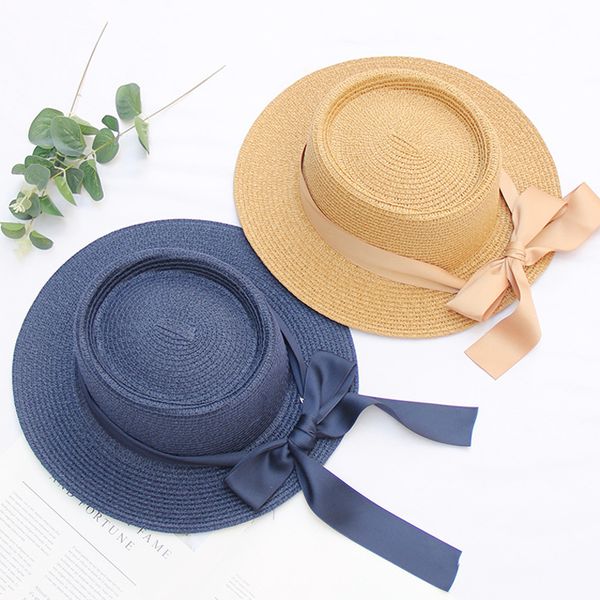 summer sun hats women fashion ladies straw hat ribbon bow beach hat casual straw flat panama for women, Blue;gray
summer sun hats women fashion ladies straw hat ribbon bow beach hat casual straw flat panama for women, Blue;gray