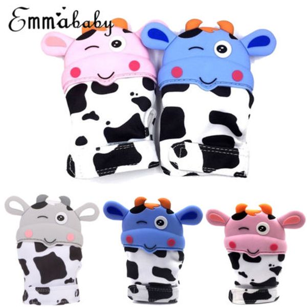 cute safe baby food grade silicone mitts teething mitten teething glove sound teether toys cow silicone teether gloves
cute safe baby food grade silicone mitts teething mitten teething glove sound teether toys cow silicone teether gloves