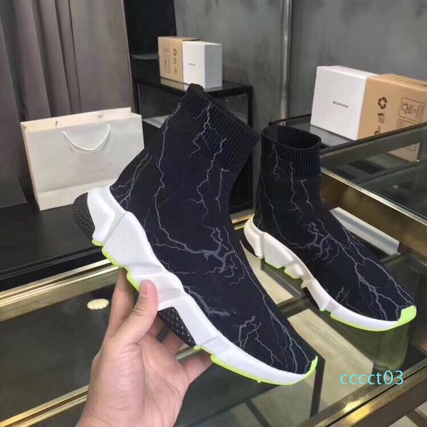 2019 speed trainer black designer men and women black red casual shoes fashion socks casual shoes jacket 34-45 ct03
2019 speed trainer black designer men and women black red casual shoes fashion socks casual shoes jacket 34-45 ct03