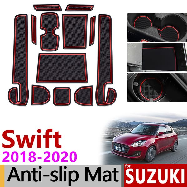 anti-slip mat for swift 4 2018 2019 2020 zc33s accessories gate slot coaster anti-dirty door groove mat car interiors gel
anti-slip mat for swift 4 2018 2019 2020 zc33s accessories gate slot coaster anti-dirty door groove mat car interiors gel