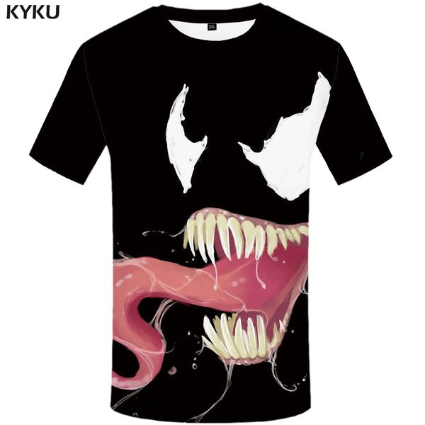 kyku brand venom t-shirt men black t-shirts 3d film shirt print cartoon tshirts casual short sleeve t shirts new streetwear, White;black
kyku brand venom t-shirt men black t-shirts 3d film shirt print cartoon tshirts casual short sleeve t shirts new streetwear, White;black