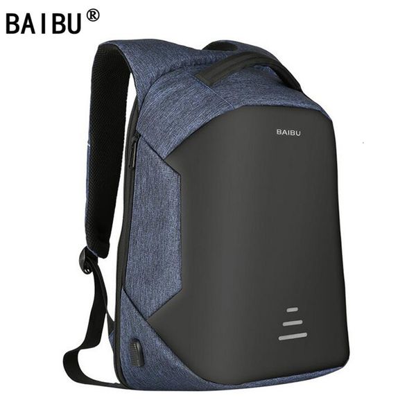 baibu новые рюкзаки мужчины usb заряд ноутбук противоугонный рюкзак дизайн одежды рюкзак повседневная mochila повседневная дорожная сумка дл
baibu новые рюкзаки мужчины usb заряд ноутбук противоугонный рюкзак дизайн одежды рюкзак повседневная mochila повседневная дорожная сумка дл