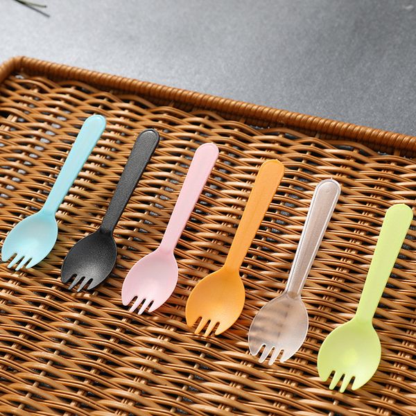 party disposable 100pcs/set plastic fruit cake fork spoon safe health anti-cross infection dinnerware
party disposable 100pcs/set plastic fruit cake fork spoon safe health anti-cross infection dinnerware