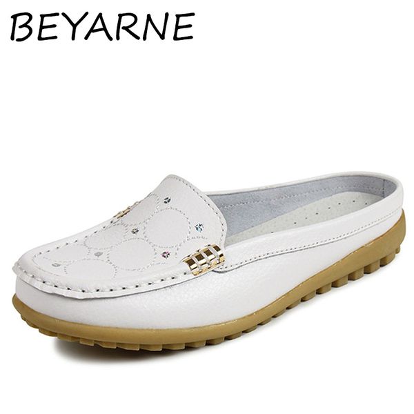 beyarne flip flops for women sandals summer half slippers flip flops genuine leather sandals clogs shoes e094, Black
beyarne flip flops for women sandals summer half slippers flip flops genuine leather sandals clogs shoes e094, Black