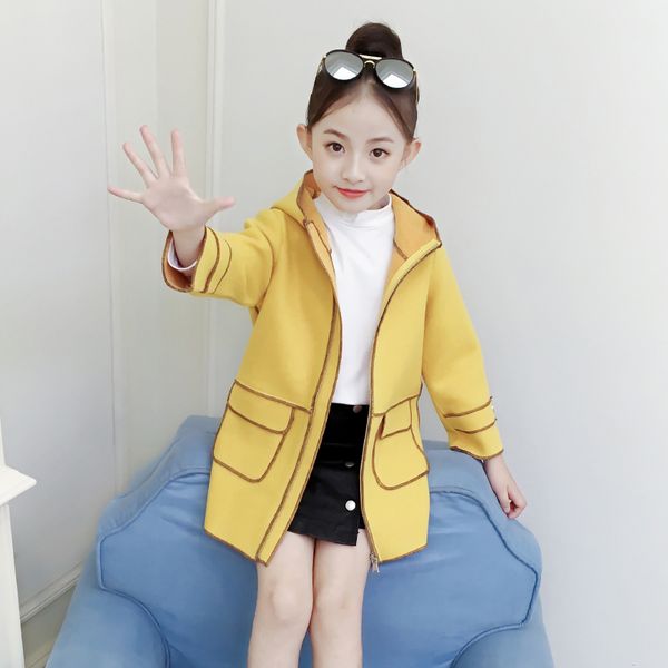 casual girls coats autumn new hooded kids windbreakers fashion baby girls clothes child outwear vestidos for 6 8 10 12 years, Blue;gray
casual girls coats autumn new hooded kids windbreakers fashion baby girls clothes child outwear vestidos for 6 8 10 12 years, Blue;gray