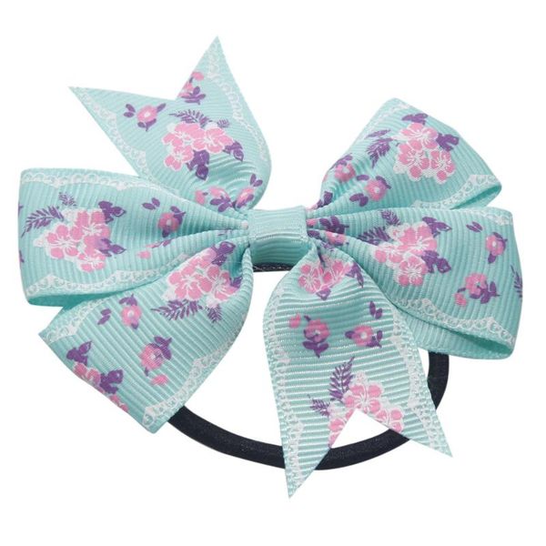 children baby head decoration hair band girls handmade bow floral print hair ring rope accessories baby head decoration, Slivery;white
children baby head decoration hair band girls handmade bow floral print hair ring rope accessories baby head decoration, Slivery;white