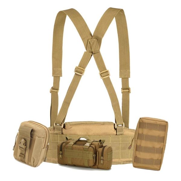 tactical vest molle belt men's army special heavy duty convenient combat girdle eas h-shaped adjustable soft padded, Camo;black
tactical vest molle belt men's army special heavy duty convenient combat girdle eas h-shaped adjustable soft padded, Camo;black