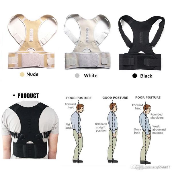 magnetic therapy posture corrector brace shoulder back support belt for men women braces & supports belt shoulder posture
magnetic therapy posture corrector brace shoulder back support belt for men women braces & supports belt shoulder posture