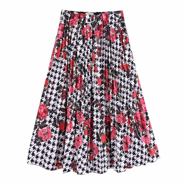 flower printing women pressed pleat chiffon midi skirt 2019 autumn leisure lady loose pleated skirts p1372, Black
flower printing women pressed pleat chiffon midi skirt 2019 autumn leisure lady loose pleated skirts p1372, Black
