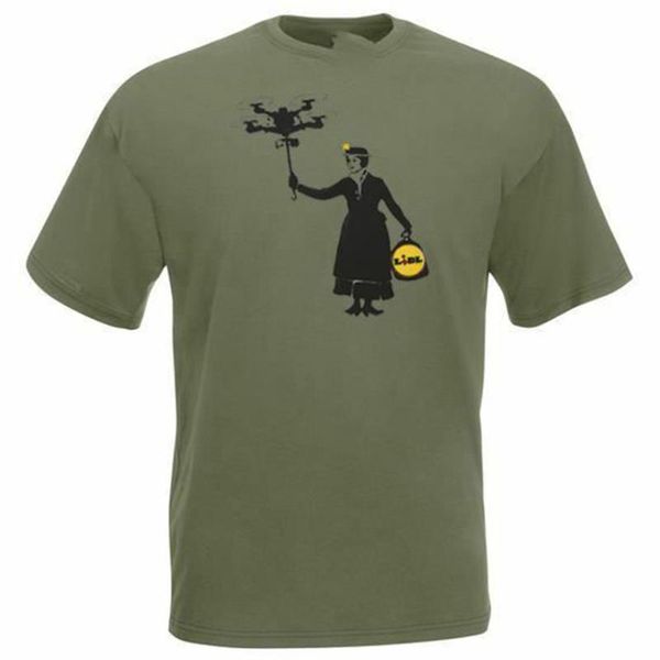 унисекс оливковый бэнкси mary poppins drone t-shirt рубашка art сыпучие плюс размер tee shirt, White;black
унисекс оливковый бэнкси mary poppins drone t-shirt рубашка art сыпучие плюс размер tee shirt, White;black