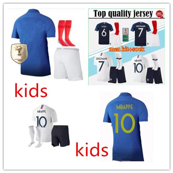 kids 100 years 18 19 20 franch MBAPPE pogba soccer Jersey 2019 frances World Cup DEMBELE GRIEZMANN KANTE maillot de foot football shirts
kids 100 years 18 19 20 franch MBAPPE pogba soccer Jersey 2019 frances World Cup DEMBELE GRIEZMANN KANTE maillot de foot football shirts