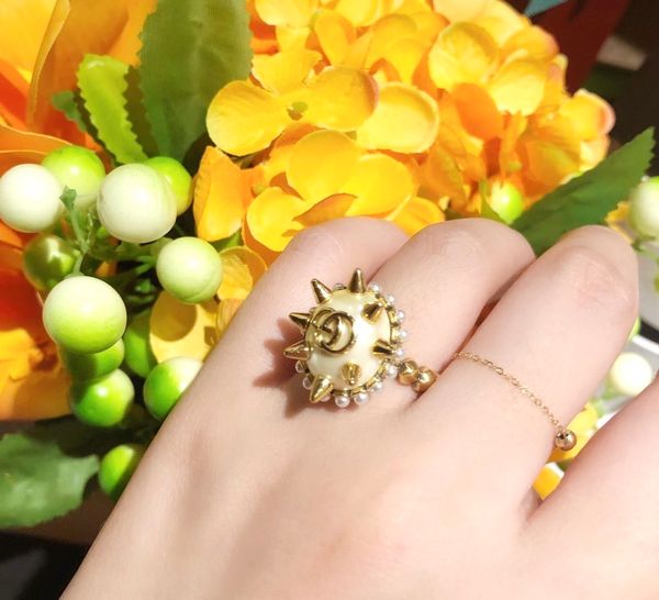 latest style pearl nail ring brass material ring for woman personality fashion retro ring jewelry supply, Silver
latest style pearl nail ring brass material ring for woman personality fashion retro ring jewelry supply, Silver