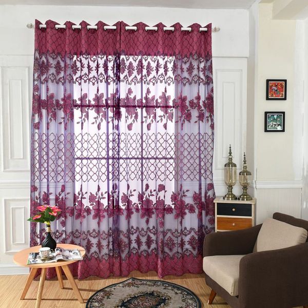 1*2.5m window screening modern perforated tulle curtains for living room sheer curtain floral print curtains cortinas
1*2.5m window screening modern perforated tulle curtains for living room sheer curtain floral print curtains cortinas