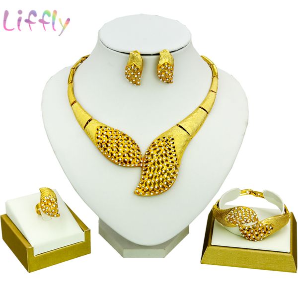 dubai gold jewelry sets bridal fashion big necklace earrings ring bracelet african jewelry set wedding sets for women, Silver
dubai gold jewelry sets bridal fashion big necklace earrings ring bracelet african jewelry set wedding sets for women, Silver