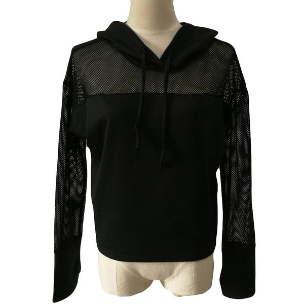 fashion ladies hoodies women fashion solid long sleeve hollow blouse hooded t-shirt 2019 new women hoodies sweatshirts, Black
fashion ladies hoodies women fashion solid long sleeve hollow blouse hooded t-shirt 2019 new women hoodies sweatshirts, Black