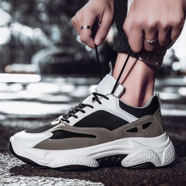men running shoes athletic trainers stylish sneakers man multicolor stitching couple shoes chaussure homme sport
men running shoes athletic trainers stylish sneakers man multicolor stitching couple shoes chaussure homme sport