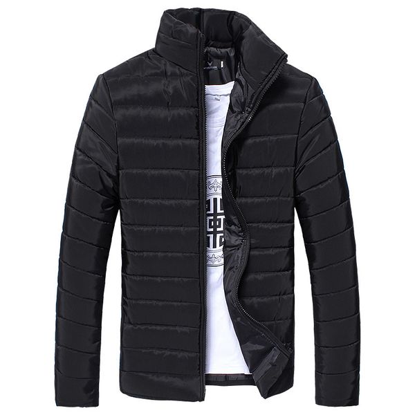 men's cotton-padded clothes men's-jacket slim fit stand-collar cotton-padded clothes men's autumn and winter new style, Black
men's cotton-padded clothes men's-jacket slim fit stand-collar cotton-padded clothes men's autumn and winter new style, Black