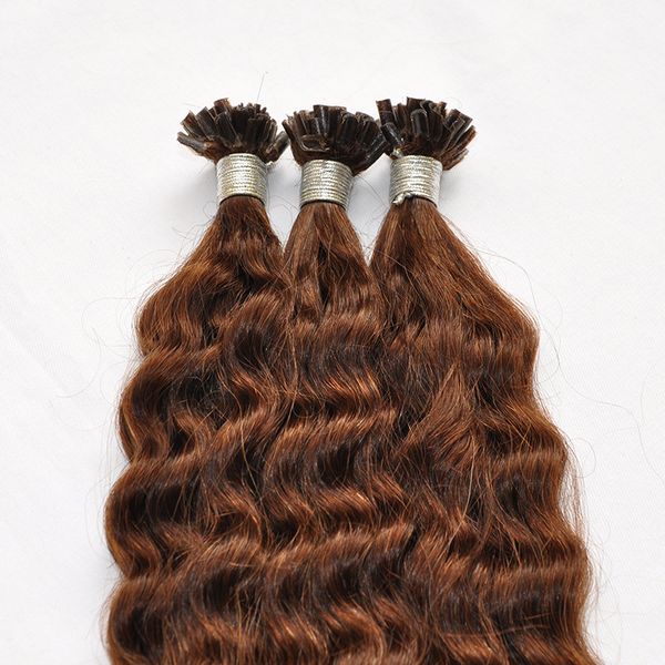 elibess grade 9a--100% human hair brown color #4 deep wave nail tip 1g/strand 200s per lot. dhl, Black
elibess grade 9a--100% human hair brown color #4 deep wave nail tip 1g/strand 200s per lot. dhl, Black