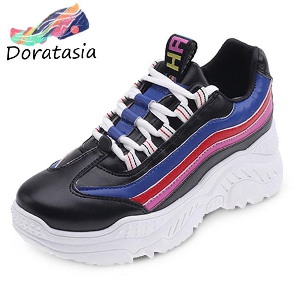 doratasia big size 35-42 brand new girl platform sneakers fashion mixed colors patchwork flats flats women casual shoes woman, Black
doratasia big size 35-42 brand new girl platform sneakers fashion mixed colors patchwork flats flats women casual shoes woman, Black