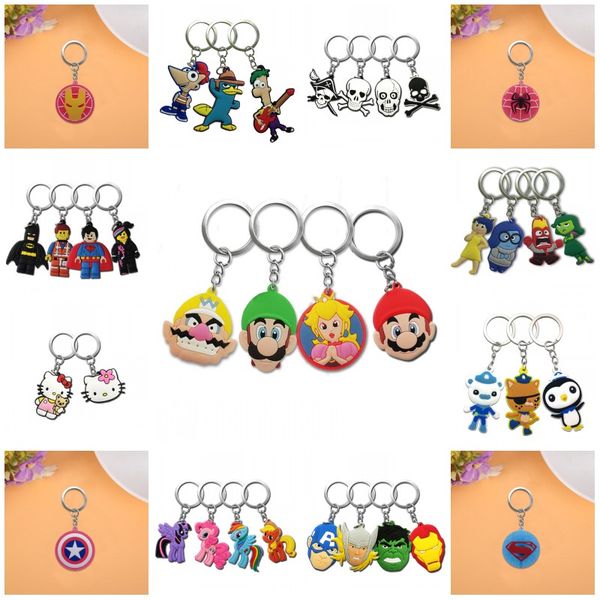 moq=500pcs metal key chains cute cartoon soft key ring pvc anime figure keychain car key holder super mario avengers trolls etc -dhl, Silver
moq=500pcs metal key chains cute cartoon soft key ring pvc anime figure keychain car key holder super mario avengers trolls etc -dhl, Silver