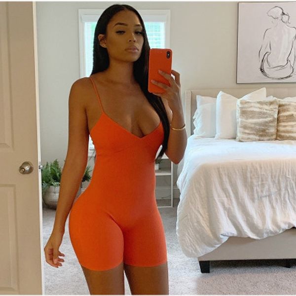 v neck luxury brand fashion jumpsuits sports style special sleeveless designer vintage casual work rompers, Black;white
v neck luxury brand fashion jumpsuits sports style special sleeveless designer vintage casual work rompers, Black;white