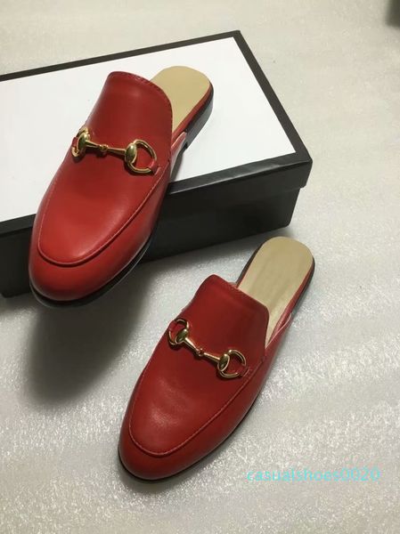 2018 brand princetown women fur slippers luxury designer fashion genuine leather loafers metal chain ladies womual mules flats 34-42 c20, Black
2018 brand princetown women fur slippers luxury designer fashion genuine leather loafers metal chain ladies womual mules flats 34-42 c20, Black