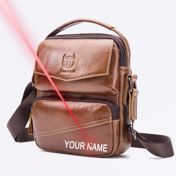 engraving your name leather men bag casual business mens shoulder messenger bag vintage men's crossbody male
engraving your name leather men bag casual business mens shoulder messenger bag vintage men's crossbody male