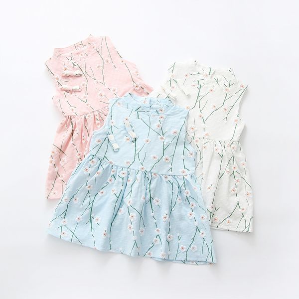 2019 summer children's clothing baby cotton sleeveless dress selling baby floral princess dress dress ethnic skirt, Red;yellow
2019 summer children's clothing baby cotton sleeveless dress selling baby floral princess dress dress ethnic skirt, Red;yellow