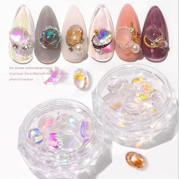 1 box shiny crystal stones 3d nail art decorations jewelry diy fashion ornaments manicure design accessories, Silver;gold
1 box shiny crystal stones 3d nail art decorations jewelry diy fashion ornaments manicure design accessories, Silver;gold