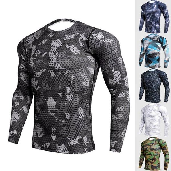 crossfit compression sport shirt men long sleeve camouflage fitness 3d quick dry men's running t-shirt gym clothing rashgard, Black;red
crossfit compression sport shirt men long sleeve camouflage fitness 3d quick dry men's running t-shirt gym clothing rashgard, Black;red