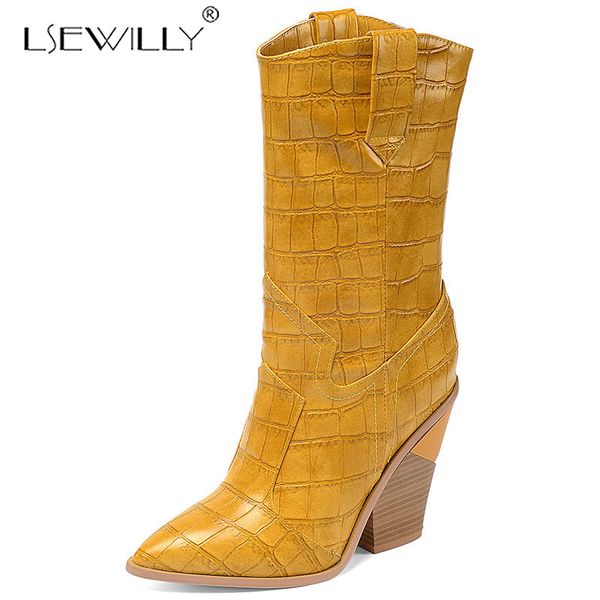 lsewilly fashion mid calf boots women pointed toe slip on high heels shoes ladies boots classic autumn winter half k239, Black
lsewilly fashion mid calf boots women pointed toe slip on high heels shoes ladies boots classic autumn winter half k239, Black