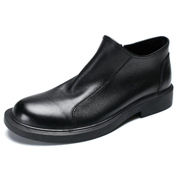 soft-sole soft genuine leather shoes men driving moccasin men soft casual natural leather loafers, Black
soft-sole soft genuine leather shoes men driving moccasin men soft casual natural leather loafers, Black