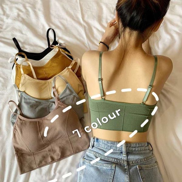 sports bras plus size women tubeseamless wrap chest flex back strap girl vest bras workout clothes bra ladies bralette, White;black
sports bras plus size women tubeseamless wrap chest flex back strap girl vest bras workout clothes bra ladies bralette, White;black
