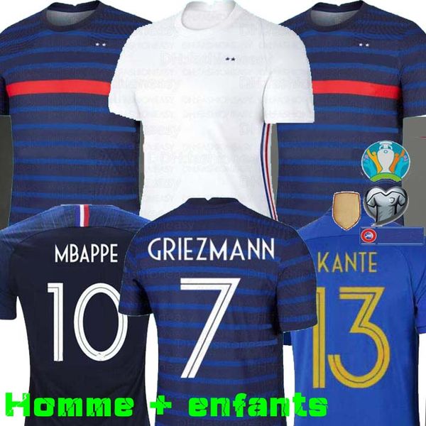 man + kids 2020 griezmann mbappe france soccer jersey kante 2018 centenary pogba football shirt maillot de foot 19 20 zidane euro, Black;yellow
man + kids 2020 griezmann mbappe france soccer jersey kante 2018 centenary pogba football shirt maillot de foot 19 20 zidane euro, Black;yellow