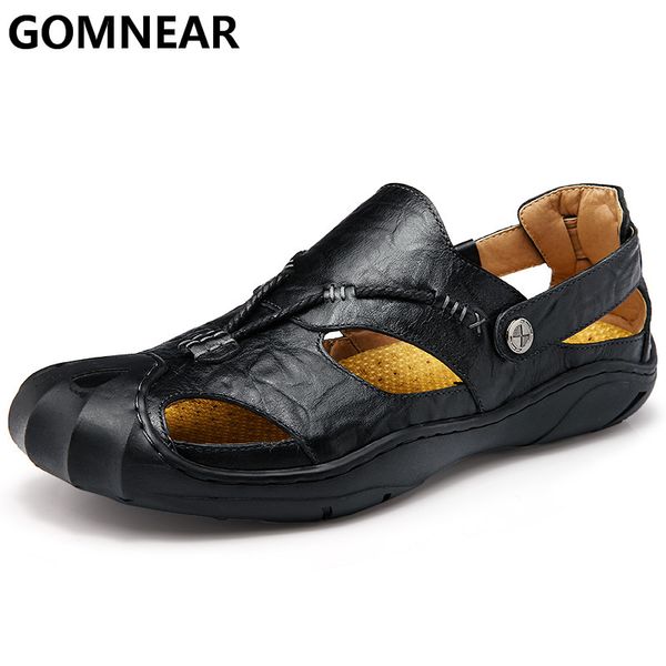 gomnear summer sandals for male outdoor sneaker beach genuine leather sandals man comfortable non-slip soft rubber shoes
gomnear summer sandals for male outdoor sneaker beach genuine leather sandals man comfortable non-slip soft rubber shoes