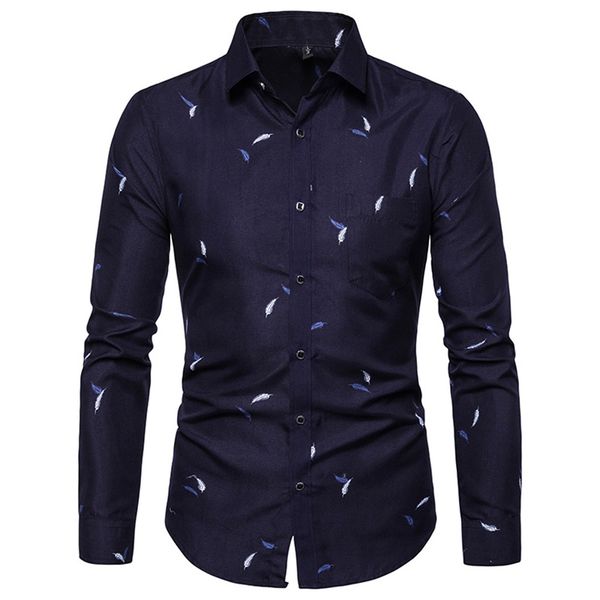 men's fashion shirts male printed long sleeve shirts slim comfortable long sleeve streetwear blouse camisas hombre manga larga, White;black
men's fashion shirts male printed long sleeve shirts slim comfortable long sleeve streetwear blouse camisas hombre manga larga, White;black