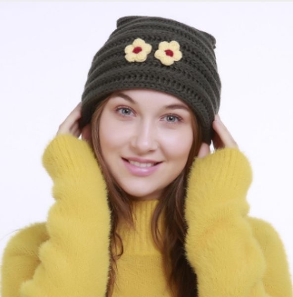 autumn winter new two small flowers imitation scorpion halloween hats women knitting caps horizontal stripes wool christmas hats, Blue;gray
autumn winter new two small flowers imitation scorpion halloween hats women knitting caps horizontal stripes wool christmas hats, Blue;gray