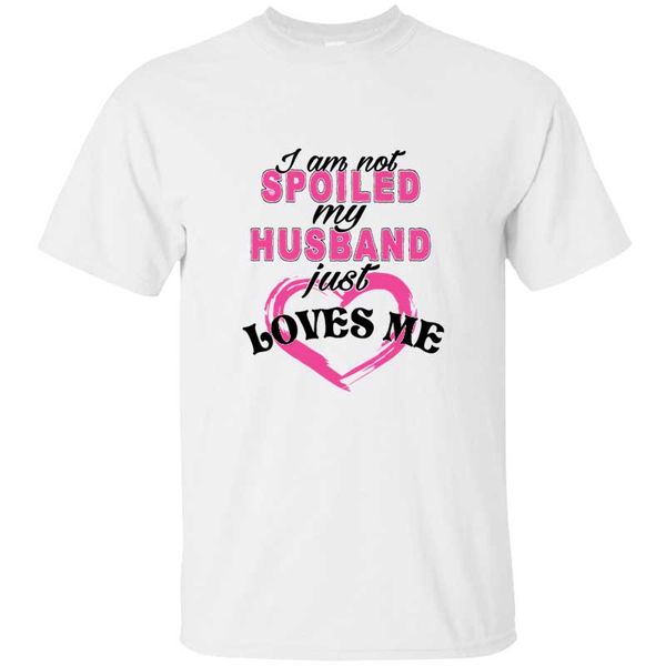 fitness i am not spoiled my husband just loves me tshirt slim fit men's t shirt 2020 casual tshirts gents hiphop top, White;black
fitness i am not spoiled my husband just loves me tshirt slim fit men's t shirt 2020 casual tshirts gents hiphop top, White;black