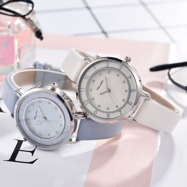 women simple exquisite fashion quartz stainless steel band newv strap watch analog wrist watch clock dropship, Slivery;brown
women simple exquisite fashion quartz stainless steel band newv strap watch analog wrist watch clock dropship, Slivery;brown